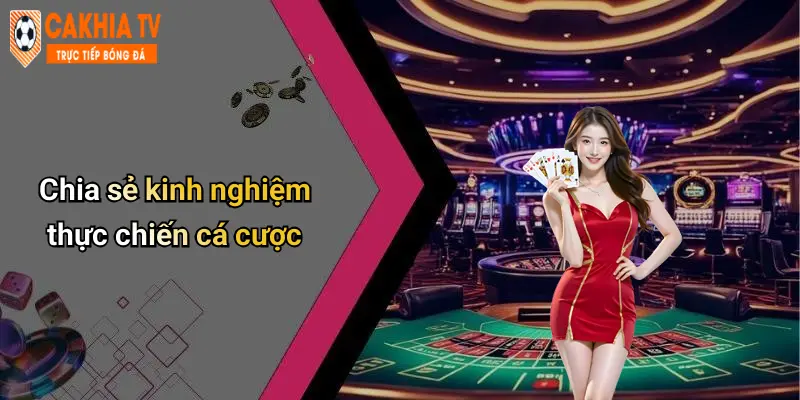 Chia sẻ kinh nghiệm thực chiến cá cược