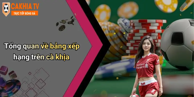 Tổng quan về bảng xếp hạng trên cà khịa