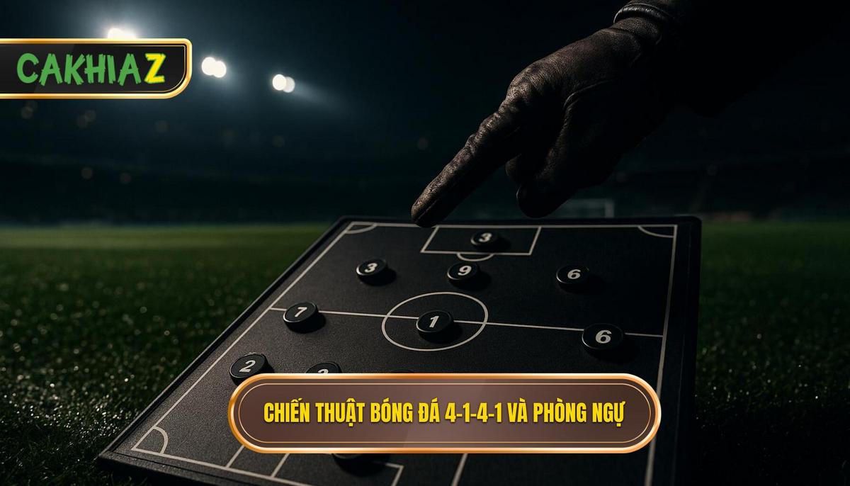 Bản Chất Của Chiến Thuật Bóng đá 4 1 4 1 Phòng Ngự Và Khối Phòng Ngự