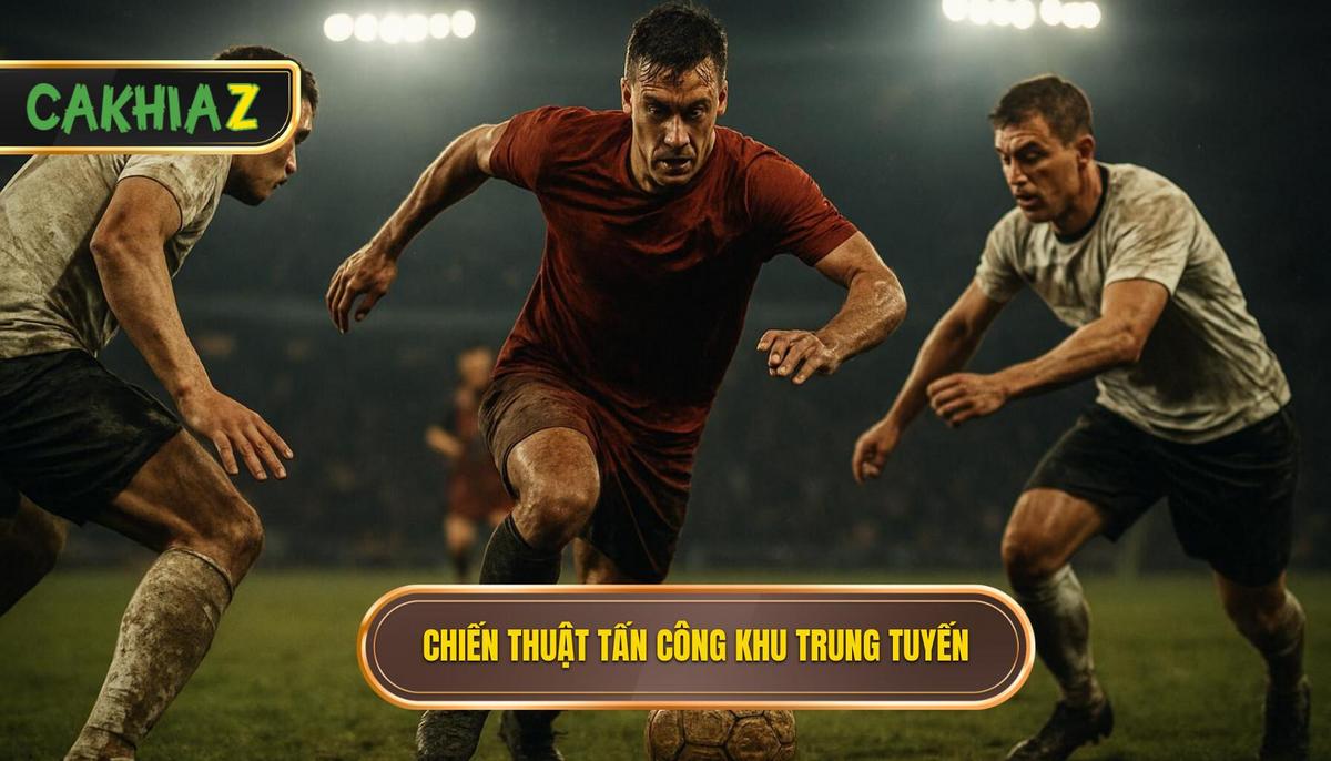 Chiến Thuật Tấn Công Chuyên Sâu Áp đảo Khu Trung Tuyến