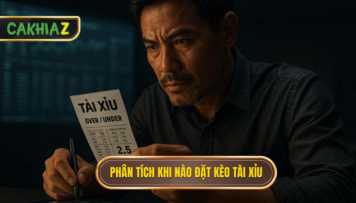 Phân Tích Chuyên Sâu Khi Nào Nên Đặt Kèo Tài Xỉu 2.75 Hiệp 1
