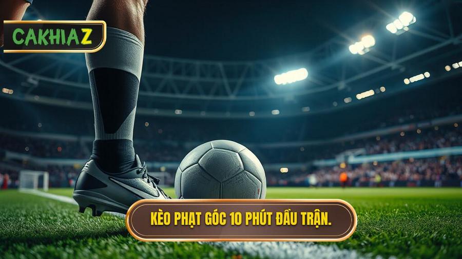 Hiểu đúng về kèo cược đội nhận quả phạt góc trong 10 phút đầu