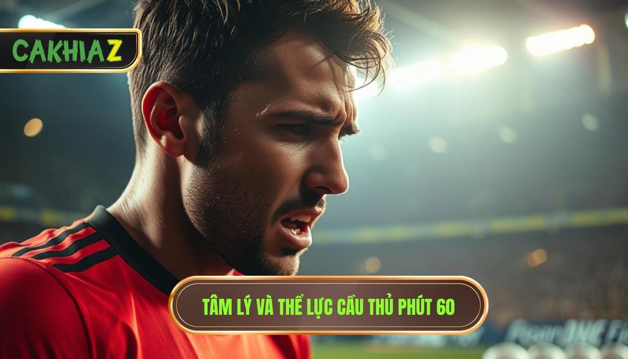 Tâm Lý Và Thể Lực Cầu Thủ Phút 60