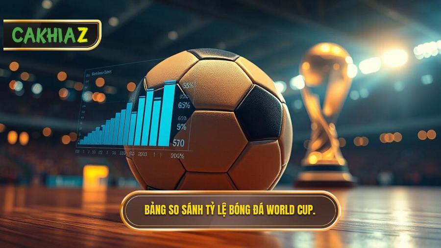 Bảng so sánh các loại tỷ lệ bóng đá World Cup phổ biến