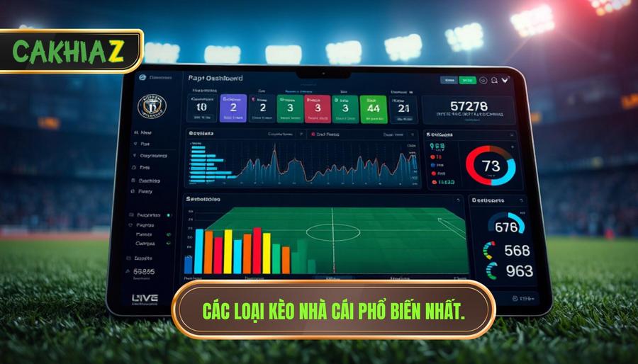 2. Các Loại Kèo Nhà Cái Phổ Biến Nhất.
